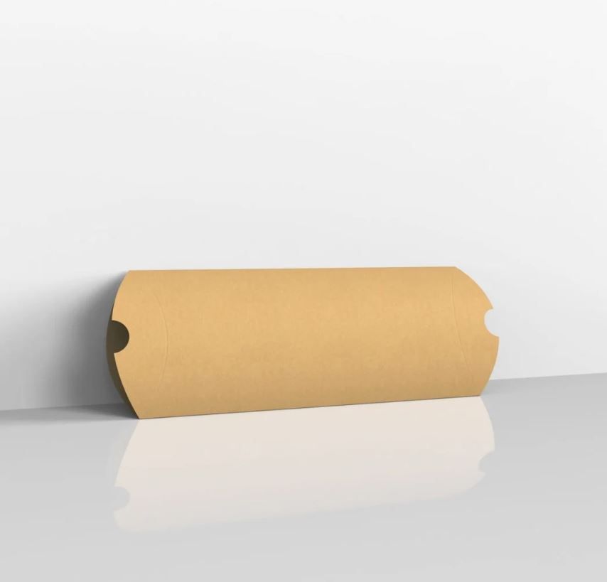 Pillow Box X-Large 210 x 90 x 30 mm - Kraft
