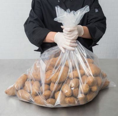 Clear Plastic Bags 750 x 950 mm x 50 mic (Qty 100)