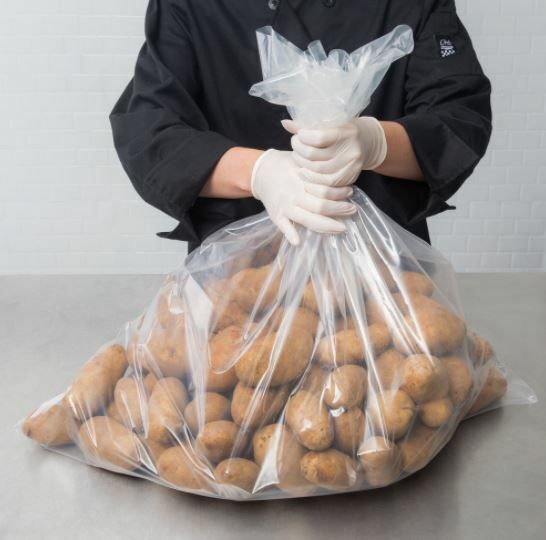 Clear Plastic Bags 750 x 950 mm x 50 mic (Qty 100)