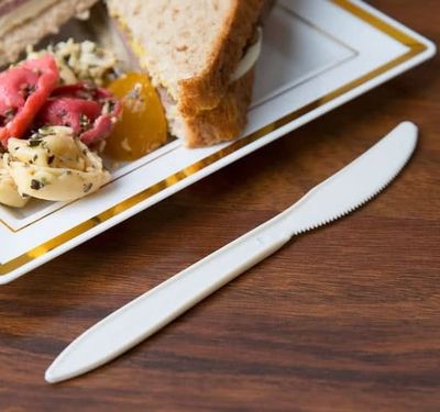 Cutlery Compostable Knives 16cm (Qty 100)