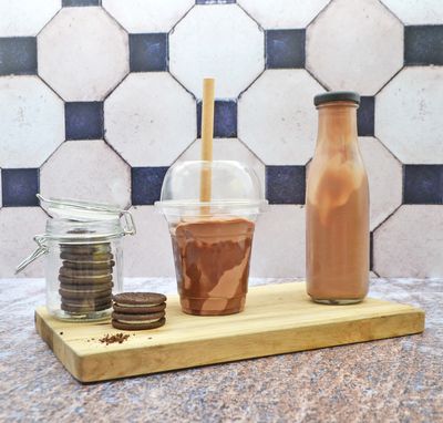 Plastic Smoothie Cup PET Clear 350 ml / 12 oz (Qty 50)