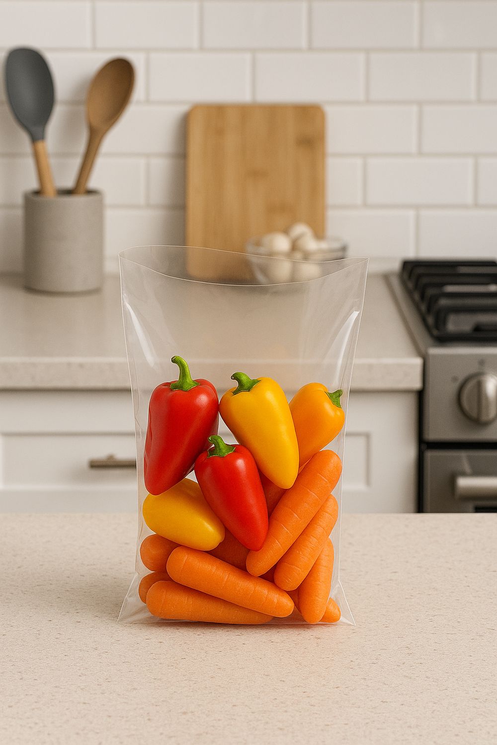 Clear Plastic Bags 175x300x20 (Qty 500)