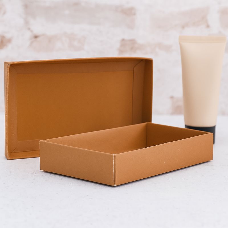 Gift Box Kraft Base + Kraft Lid 135 x 80 x 25mm (ea)