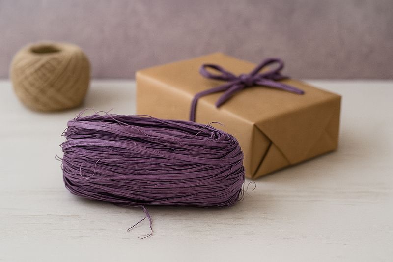 Raffia 50g Purple (ea)