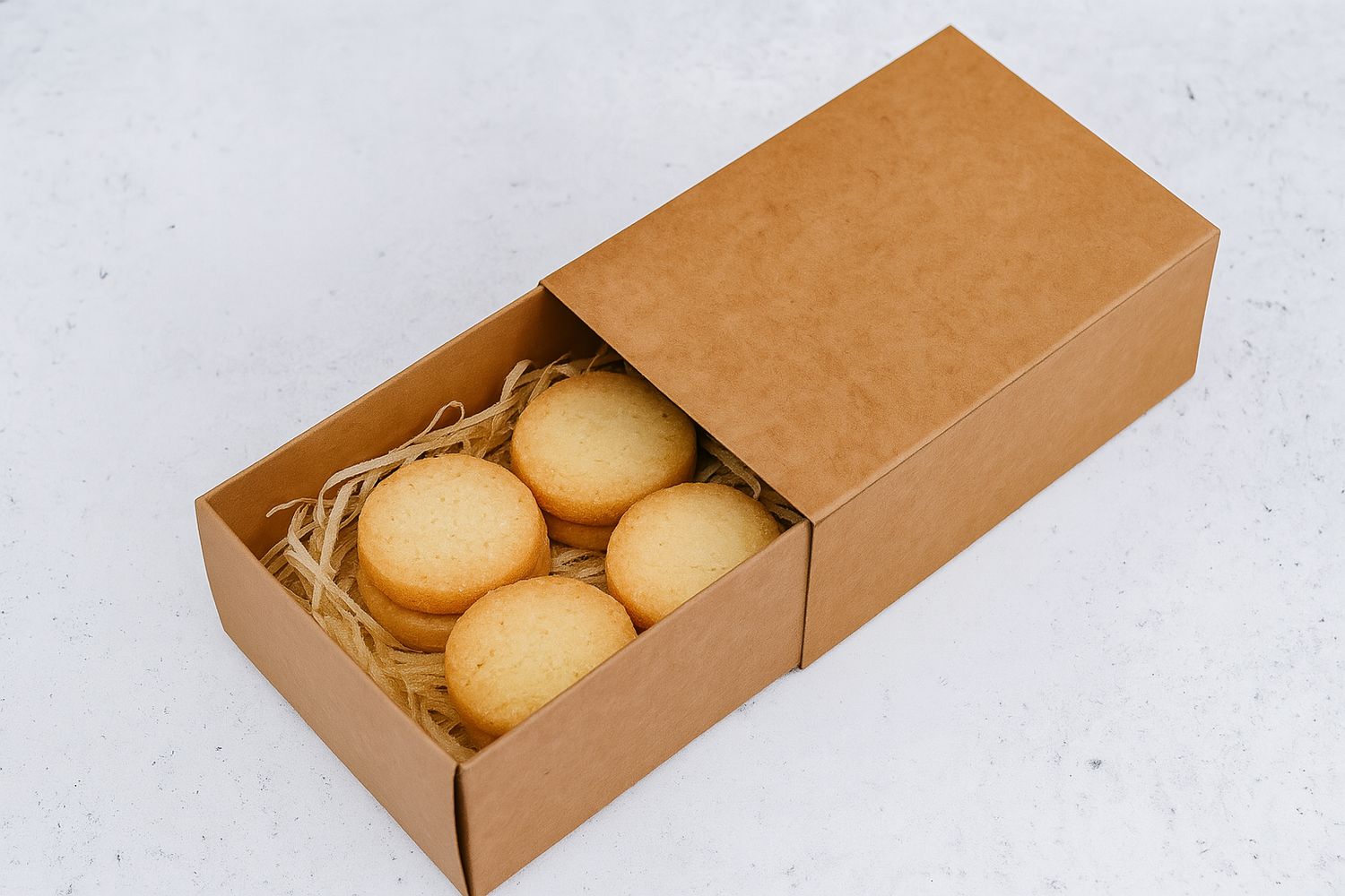 Gift Box Kraft Base + Kraft Sleeve 110 x 90 x 50 mm (ea)