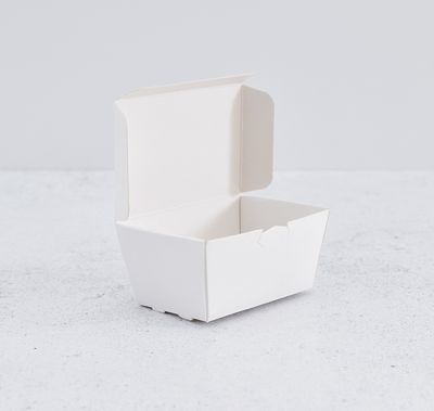 Box Truffle Medium White 75 x45 x 40 mm (each)