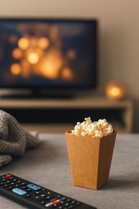 Box Popcorn Mini Red 5 x 5 x 10 cm (each)