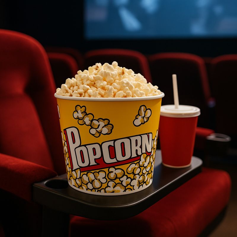 Popcorn Boxes 85oz - 2.5 litres (ea)