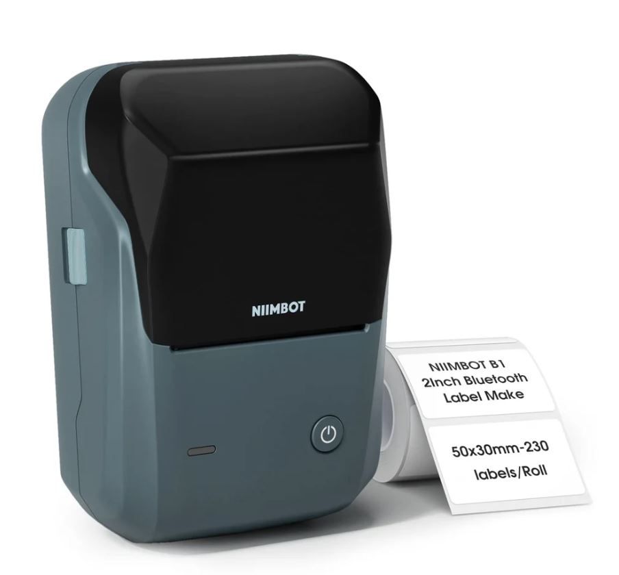 Niimbot B1 Portable Thermal Label Printer Space Blue (each)