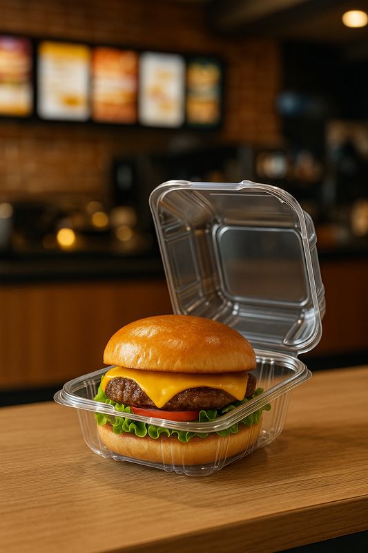 Clamshell Hamburger 150 x 150 x 80mm (50)