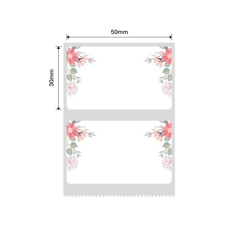Niimbot B21/B3s - 50*30MM - 230 Spring Design Thermal Labels