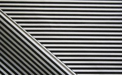 Tissue Paper - Candy Stripe - Black On White (Qty 5)