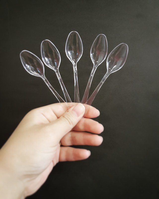 Catering Spoon Mini Crystal (Qty 250)