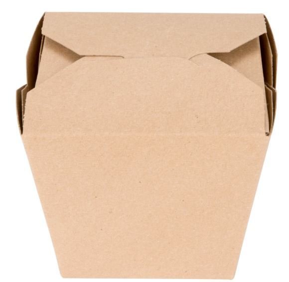 Box Noodle Polycoated Eco Kraft 32oz (946 ml) - Qty 25