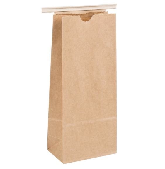 Paper Bag Brown Tin Tie Medium (Qty 50)