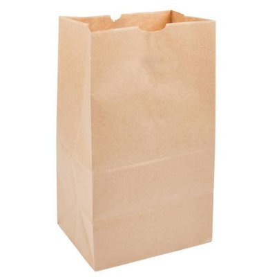 Brown Paper Bags SO20 - 209 x 127 x 390 mm (Qty 50)