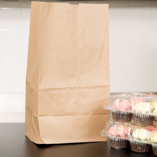 Brown Paper Bags SO25 - 209 x 127 x 430 mm (Qty 50)
