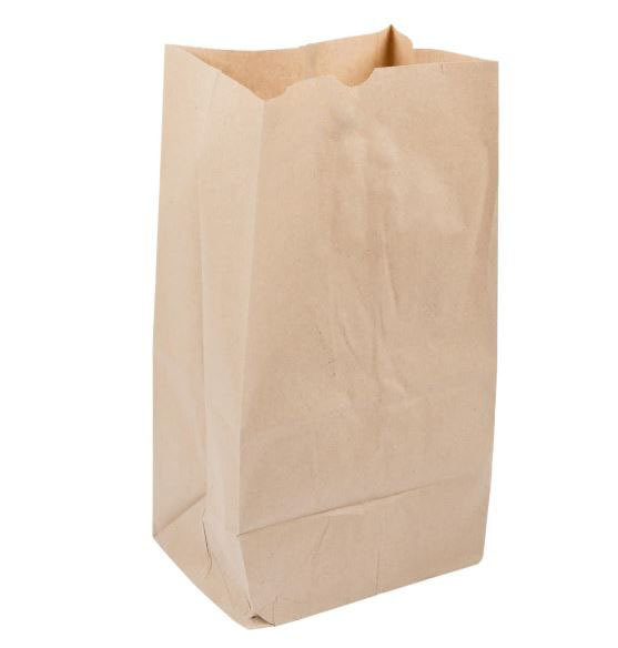 Brown Paper Bags SO25 - 209 x 127 x 430 mm (Qty 50)