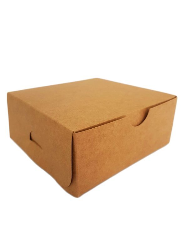 Cake Box Eco Brown 5 x 5 x 2.5&quot; (ea)