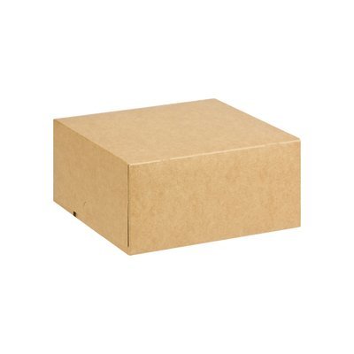 Cake Box Eco Brown 7 x 7 x 3&quot; (ea)