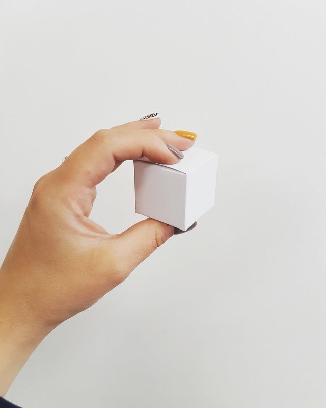Box Wedding Favor Small White (ea)