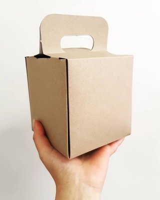 Box Bunny Chow With Handle (Qty 50)