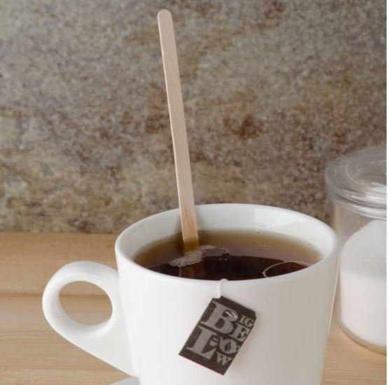 Cutlery Wooden Coffee Stirrers 19cm (Qty 100)
