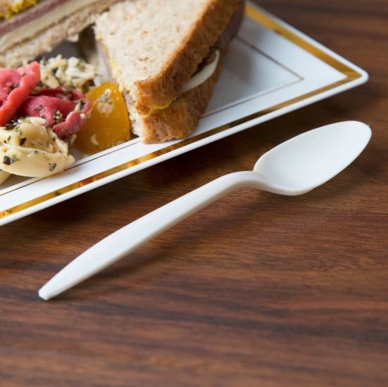 Cutlery Compostable Teaspoon (Qty 100) Cutlery Compostable Teaspoon (Qty 100)
