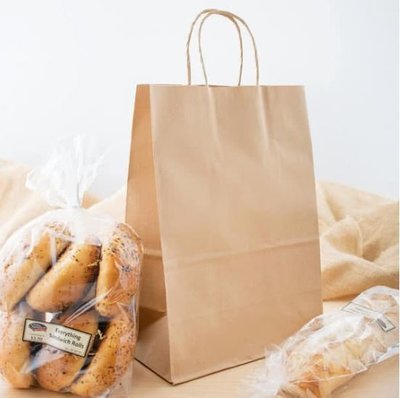 Paper Carrier Bags Twist Handle Handipak Kraft 300 x 160x 430mm(Qty 25)