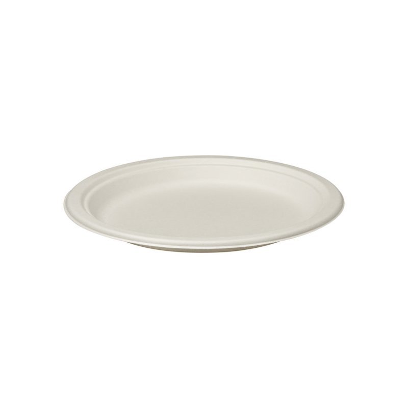 E - EcoWare Compostable Plate 23 cm (50)