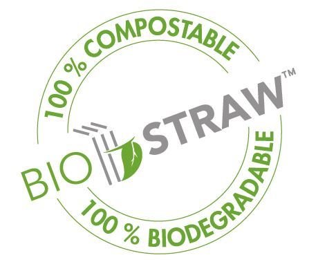 Bio Straws 10 mm - Natural Unwrapped (Qty 250)