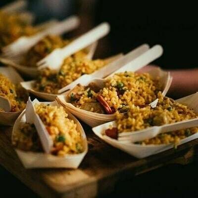 Bamboo Kidei Boat Small 135x50mm (QTY 50)