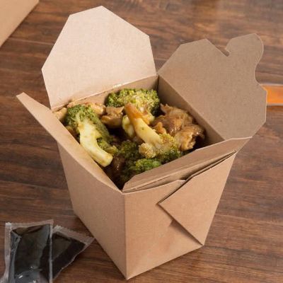 Kraft Noodle Boxes 26oz – Polycoated Takeaway (Pack of 25)