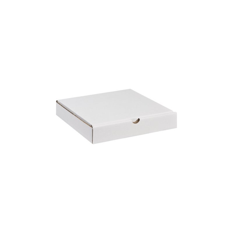 Corrugated Pizza Box Small – White (Each)