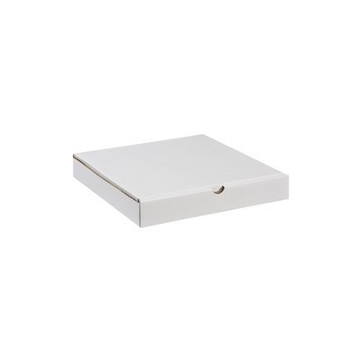 Corrugated Medium Pizza Box 26.5cm – White (Each)