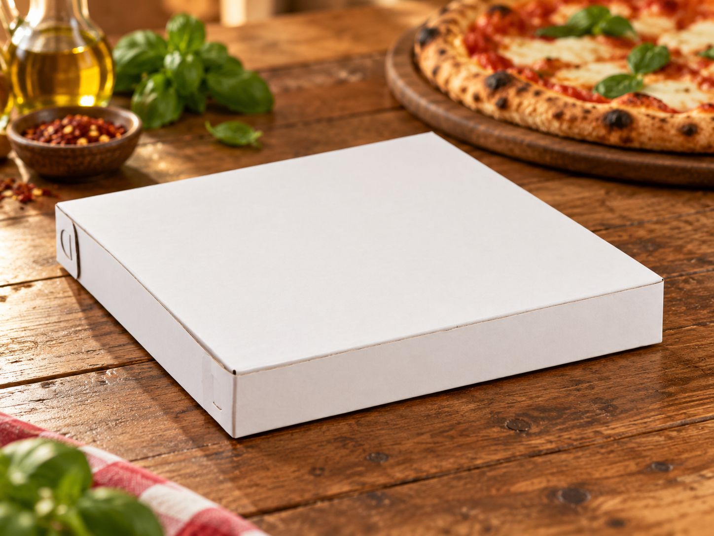 Medium Pizza Box Soft White (each)