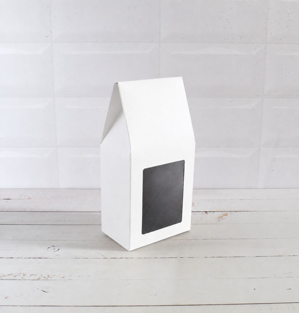 Box Coffee Window White 190x90x60mm (ea)