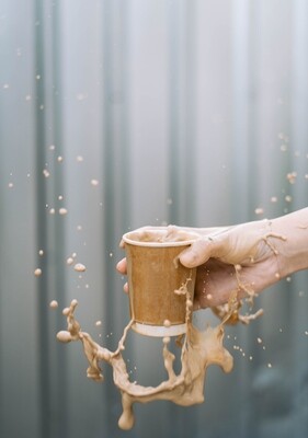Coffee Cups Double Wall 250 ml - Kraft (Qty 50)