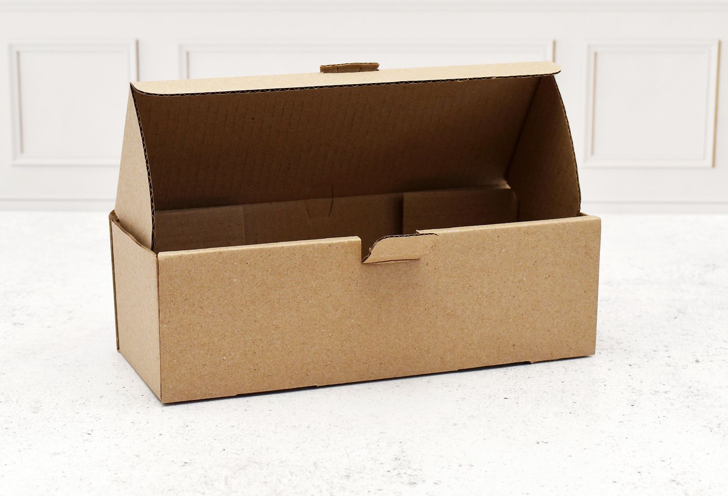 その他 TFW49 CARDBOARD SET UP Sandwich Sub Box Corrugated - Kraft 224 x 90 x 67 mm