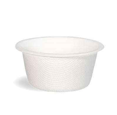 E - Compostable Bagasse Portion Cup 60ml  (Qty 50)