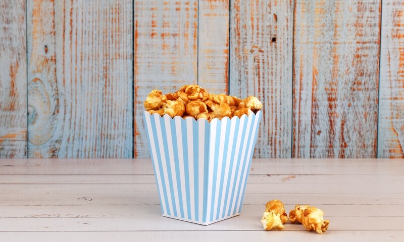 Box Popcorn Mini B/Blue 5 x 5 x 10 cm (each)