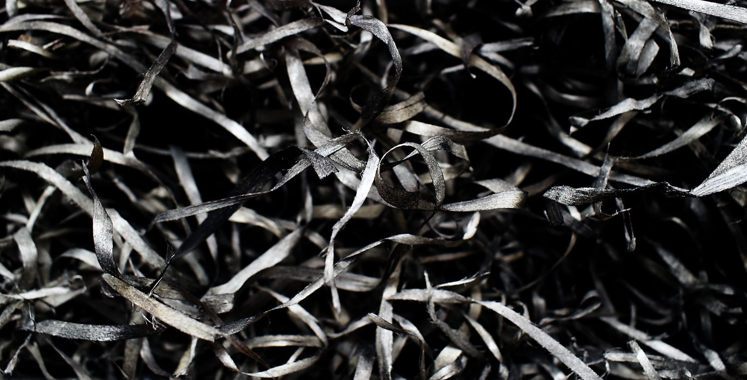 Wood Wool 100g Fine - Black