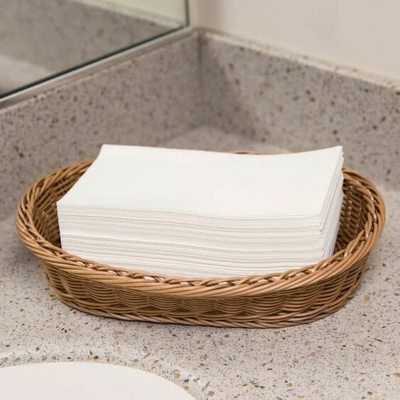 Napking Airlaid 'Like Linen' Slimcut 20x40cm(Qty50)