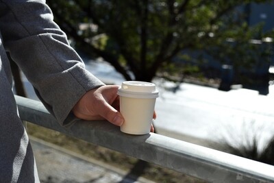 Coffee Cups Single Wall Espresso 100 ml - White (Qty 50)