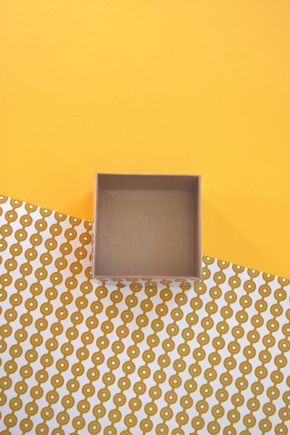 Box Kraft Base with PVC Lid 90x90x50 mm (ea)