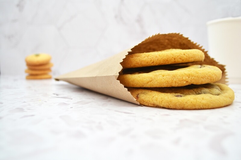 Small Kraft Paper Bags – 140 x 180mm (Pack of 100)