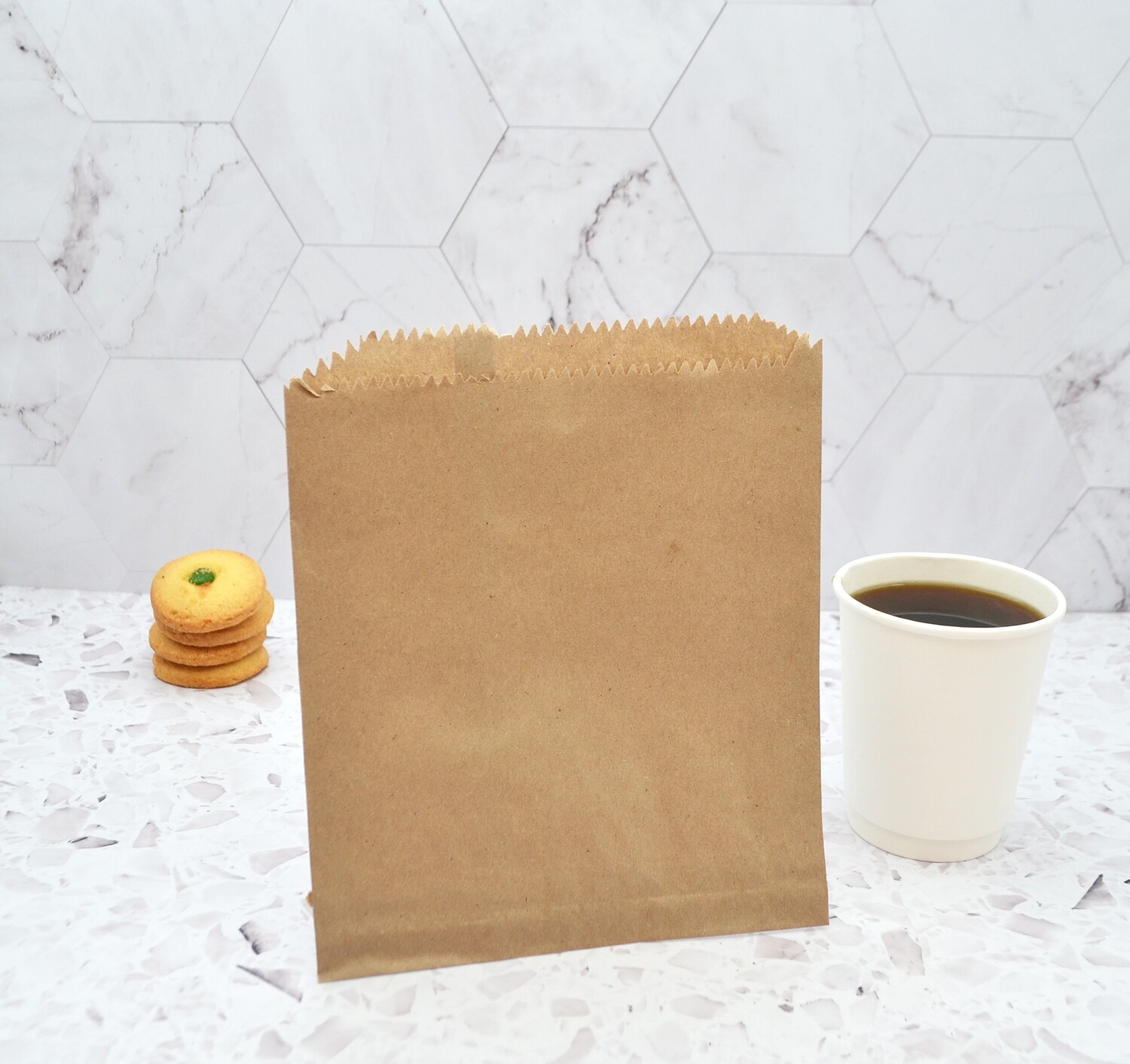 Small Kraft Paper Bags – 140 x 180mm (Pack of 100)