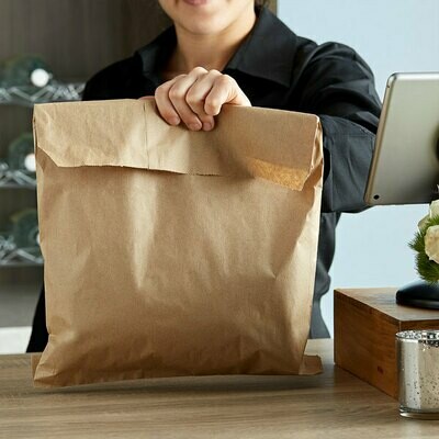 Jumbo Kraft Paper Bags – 310 x 410mm (Pack of 100)