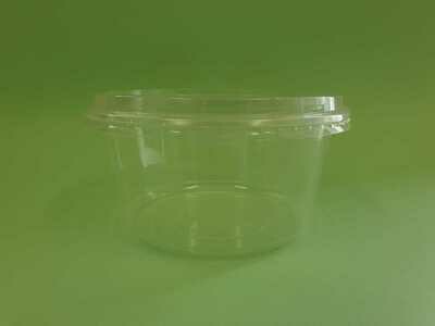 Bio PLA Salad Bowl &amp; Lid 16oz / 500ml (Qty 50)