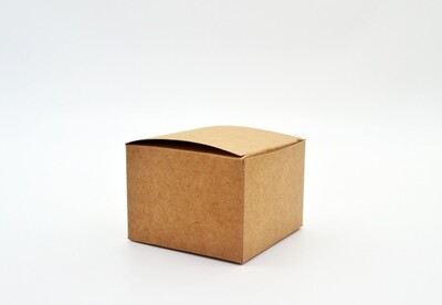 Box Cube Kraft 70Lx70Wx50H mm (ea)